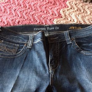 Cowgirl Tuff jeans.  Long